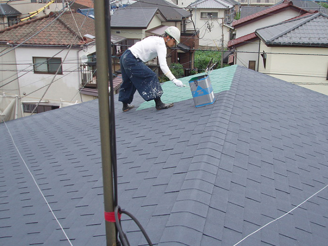 屋根塗装工事